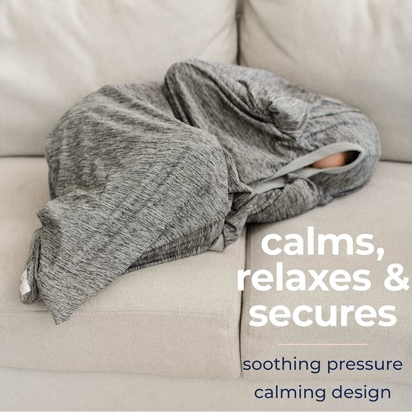 AS SEEN ON SHARKTANK Teenage Adult Swaddle for Sensory, Anxiety Compression Sock - Picture 5 of 13